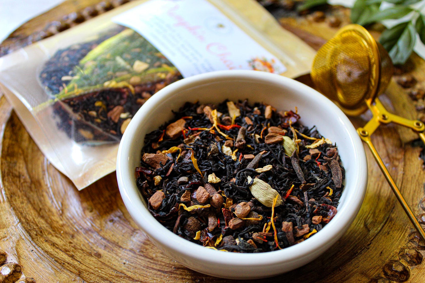 Pumpkin Chai | Organic Loose Leaf Tea | Pumpkin Spice | Naturally Contains Caffeine